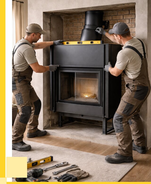 Установка каминных топок в Павловском Посаде под ключ от 18292 р. | ЭриданПвл