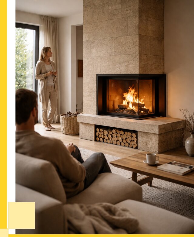 Угловые камины из кирпича установка в Павловском Посаде от 152430 р. ЭриданПвл