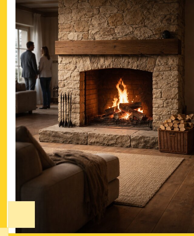 Открытые камины под ключ в Павловском Посаде от 152430 р. ЭриданПвл