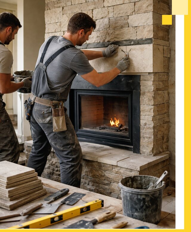 Проектирование и установка открытых каминов в Павловском Посаде