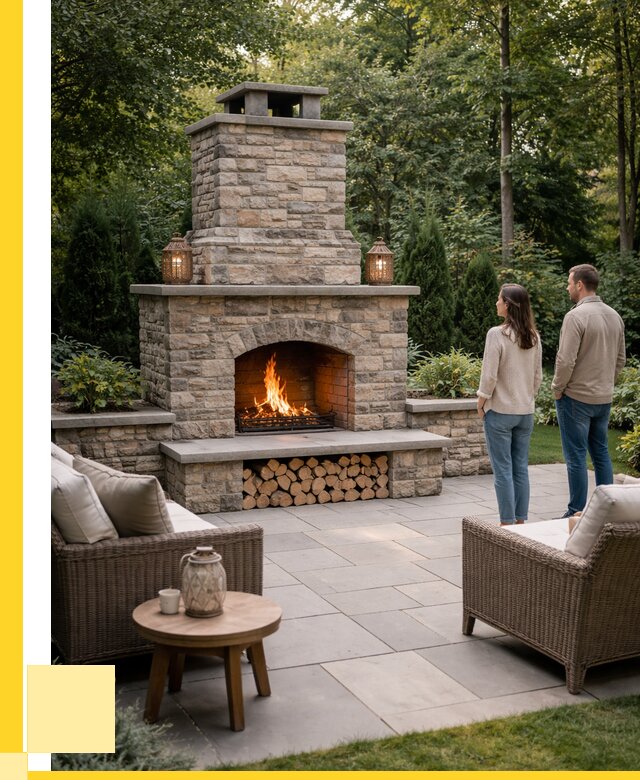 Уличные камины из кирпича в Павловском Посаде от 152430 р. | ЭриданПвл