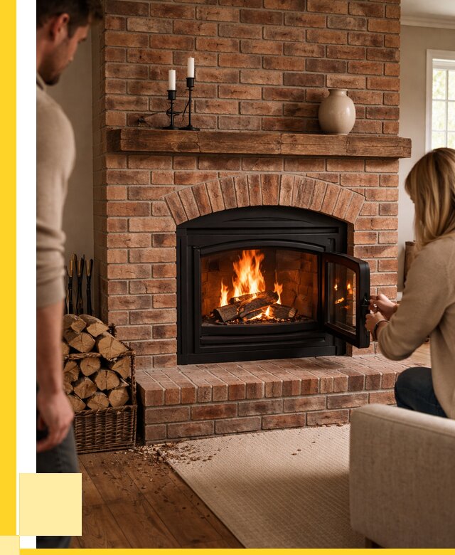 Кирпичные камины под ключ в Павловском Посаде от 152430 р. | ЭриданПвл