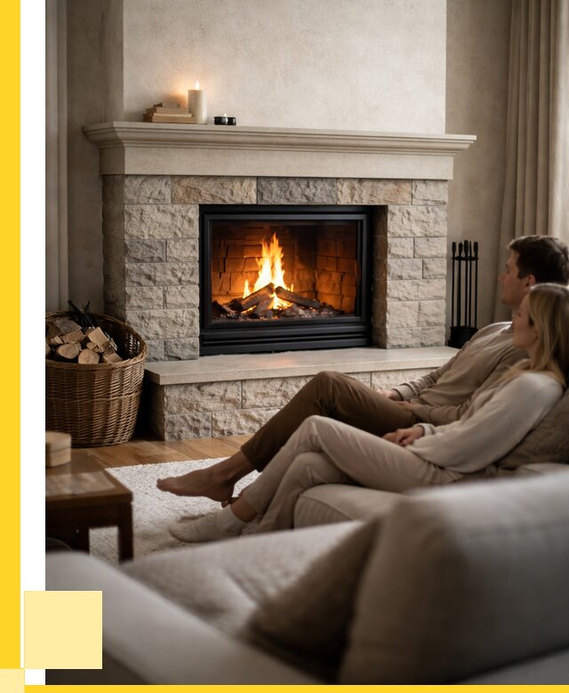 Камины в частном доме под ключ в Павловском Посаде от 203240 р. | ЭриданПвл