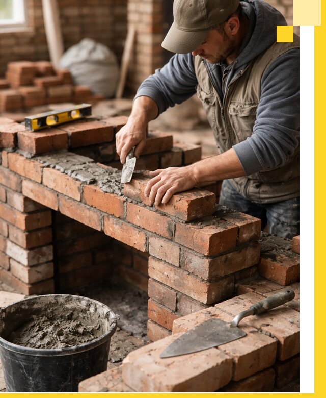 Кладка каминов под ключ в Павловском Посаде профессиональная отделка и монтаж