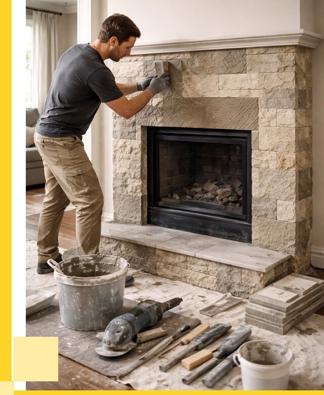 Ремонт каминов и печей в Павловском Посаде от 15243 р. | ЭриданПвл