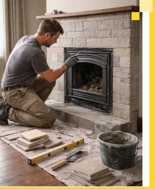 Профессиональный ремонт каминов в Павловском Посаде восстановление и сервис