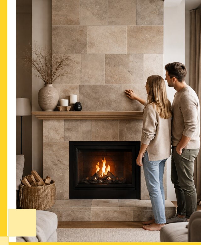 Облицовка каминов керамогранитом в Павловском Посаде от 4573 р. | ЭриданПвл