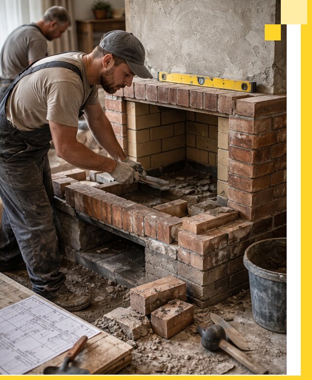 Изготовление и установка каминопечей под ключ в Павловском Посаде