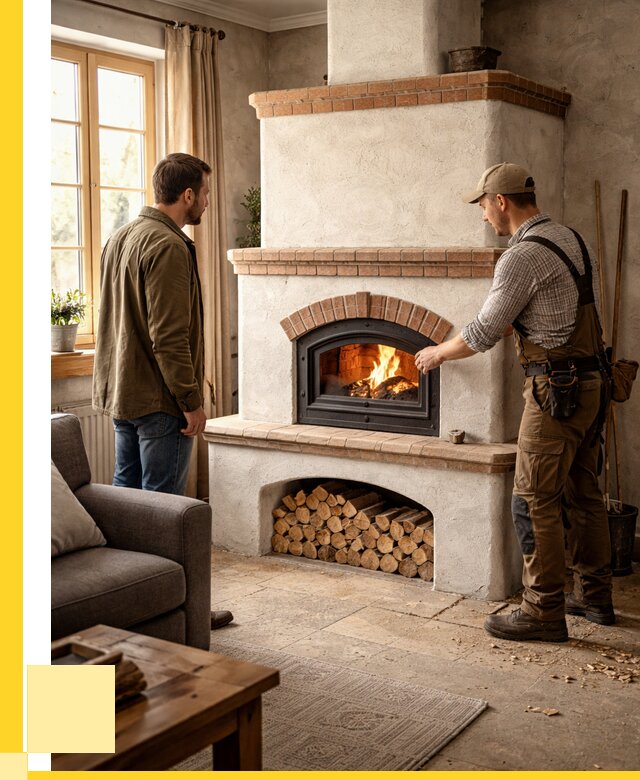 Печи камины в Павловском Посаде: кирпичные, изразцовые от 60972 р. | ЭриданПвл