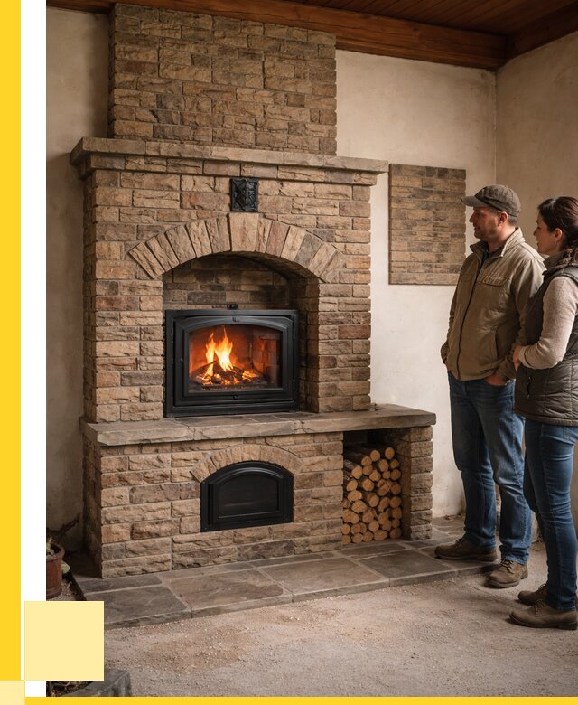 Кирпичная печь под ключ в Павловском Посаде от 152430 р. | ЭриданПвл