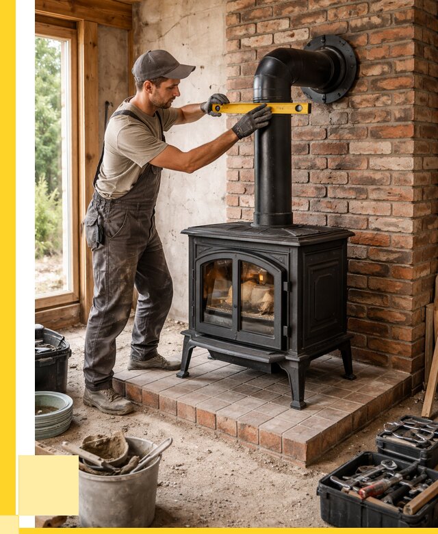 Монтаж печей установка банной печи в Павловском Посаде от 15243 р. | ЭриданПвл