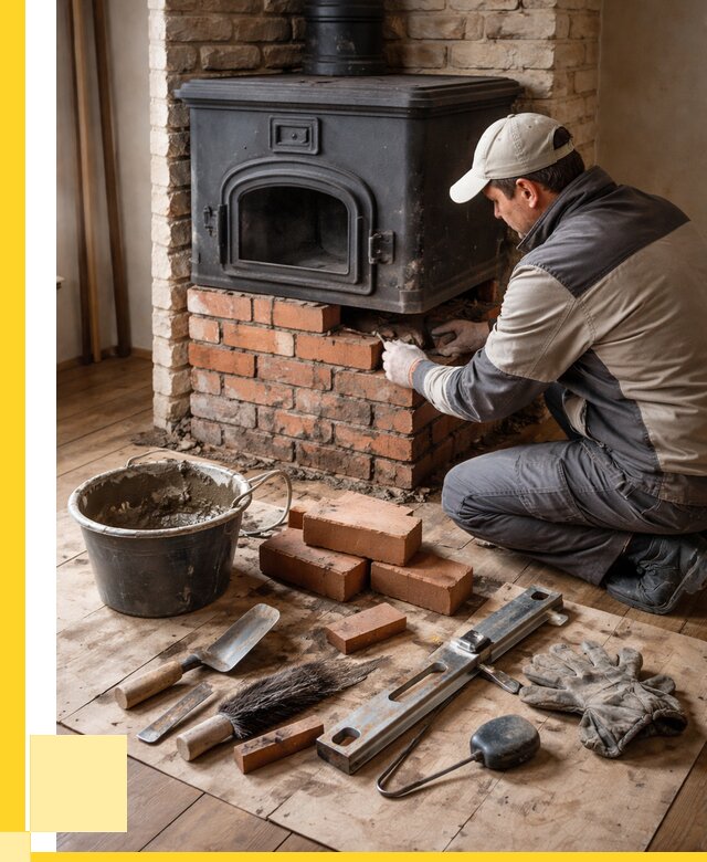 Ремонт печей в Павловском Посаде от 12194 р., услуги печника ЭриданПвл
