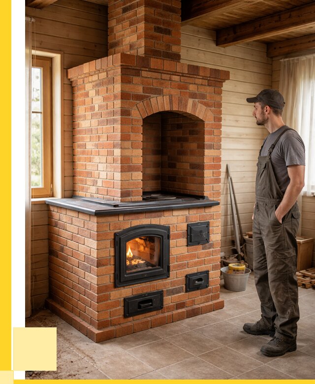 Кирпичные печи в Павловском Посаде: купить от 152430 р. | ЭриданПвл