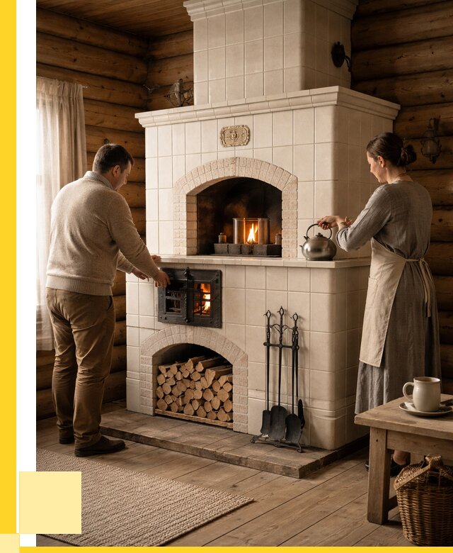 Русские печи в Павловском Посаде: установка от 152430 р. ЭриданПвл