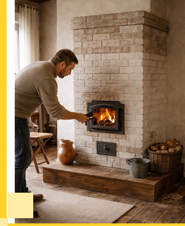 Печь голландка из кирпича в Павловском Посаде от 86377 р. | ЭриданПвл