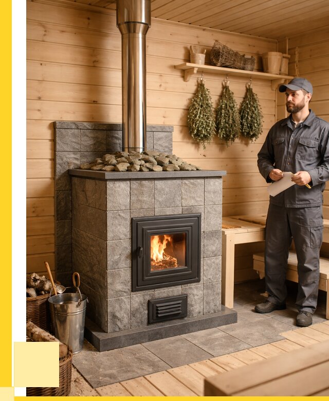 Печи для бани под ключ в Павловском Посаде от 121944 р. | ЭриданПвл