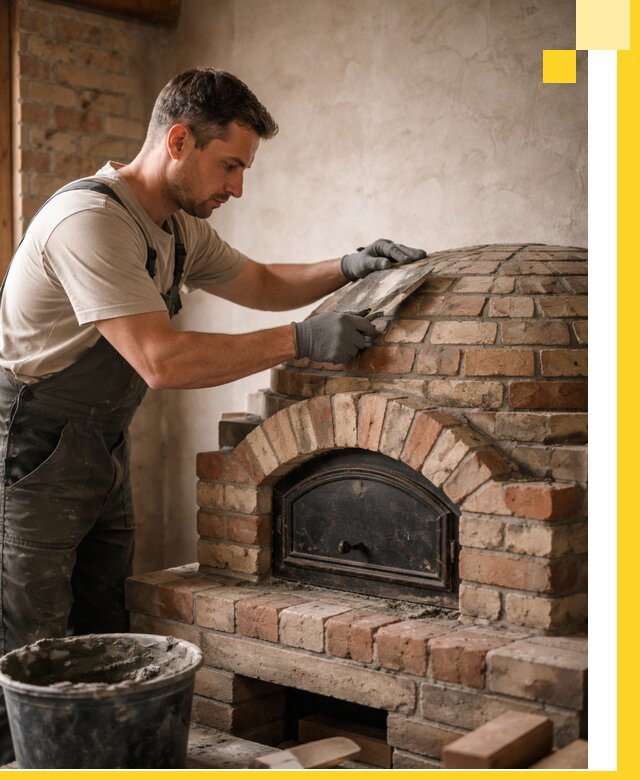 Изготовление и монтаж помпейских печей на заказ в Павловском Посаде