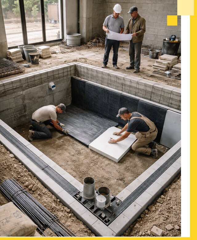 Проекты частных и общественных бассейнов под ключ в Павловском Посаде