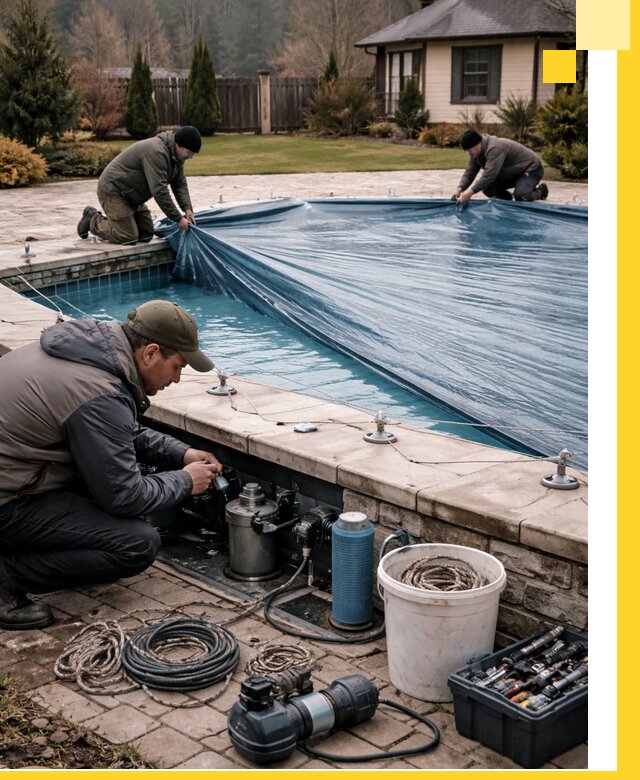 Консервация бассейнов в Павловском Посаде: подготовка к длительному хранению