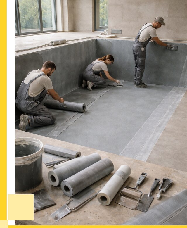 Гидроизоляция бассейнов в Павловском Посаде от 2032 р., ЭриданПвл