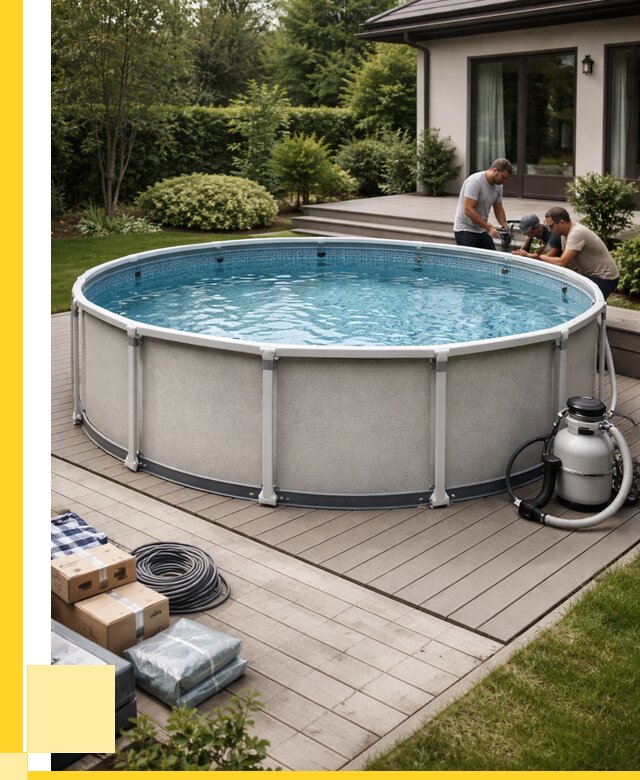 Купить каркасные бассейны в Павловском Посаде от 45729 р. | ЭриданПвл