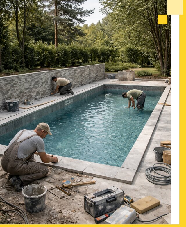 Проектирование и строительство частных бассейнов в Павловском Посаде