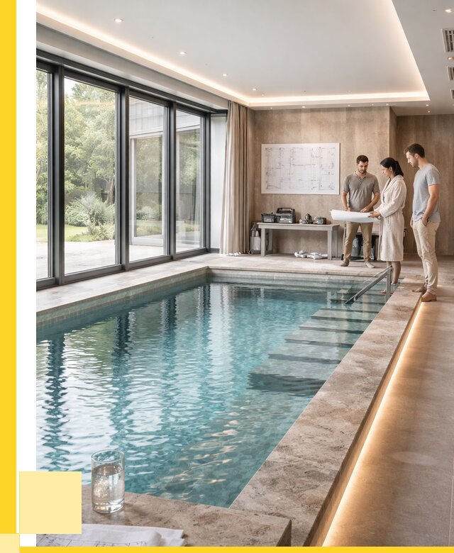 Закрытые бассейны под ключ в Павловском Посаде от 2540500 р. | ЭриданПвл