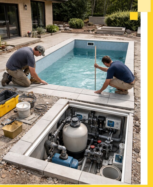 Строительство качественных домашних бассейнов под ключ в Павловском Посаде