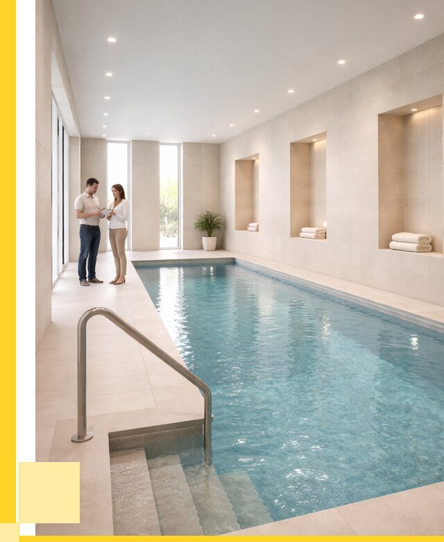 Бассейны в помещении под ключ в Павловском Посаде от 1524300 р. | ЭриданПвл