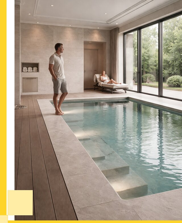 Бассейны в коттедже под ключ в Павловском Посаде от 1219440 р. | ЭриданПвл