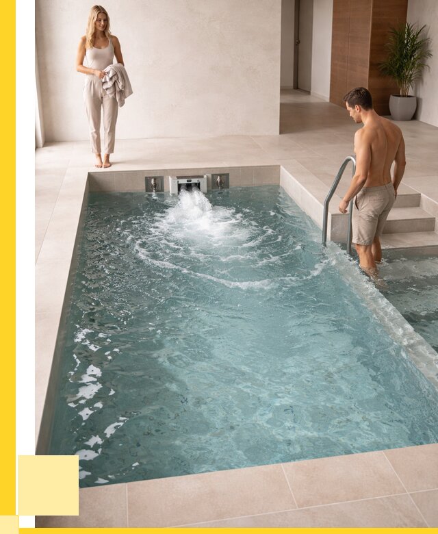 Бассейн с противотоком в Павловском Посаде от 254050 р. | ЭриданПвл