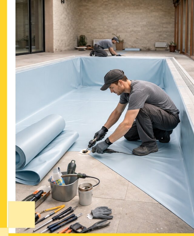 Пленка ПВХ для бассейнов в Павловском Посаде от 2541 р. | ЭриданПвл