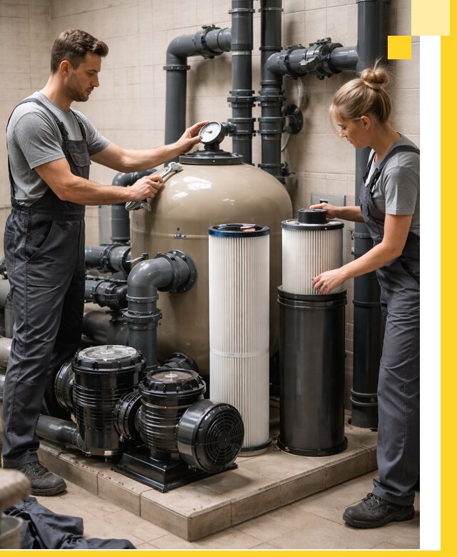 Фильтры и системы фильтрации для бассейнов в Павловском Посаде