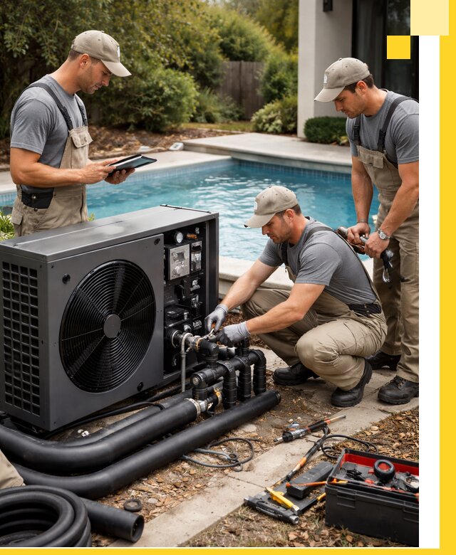 Проектирование и установка тепловых насосов для бассейнов в Павловском Посаде