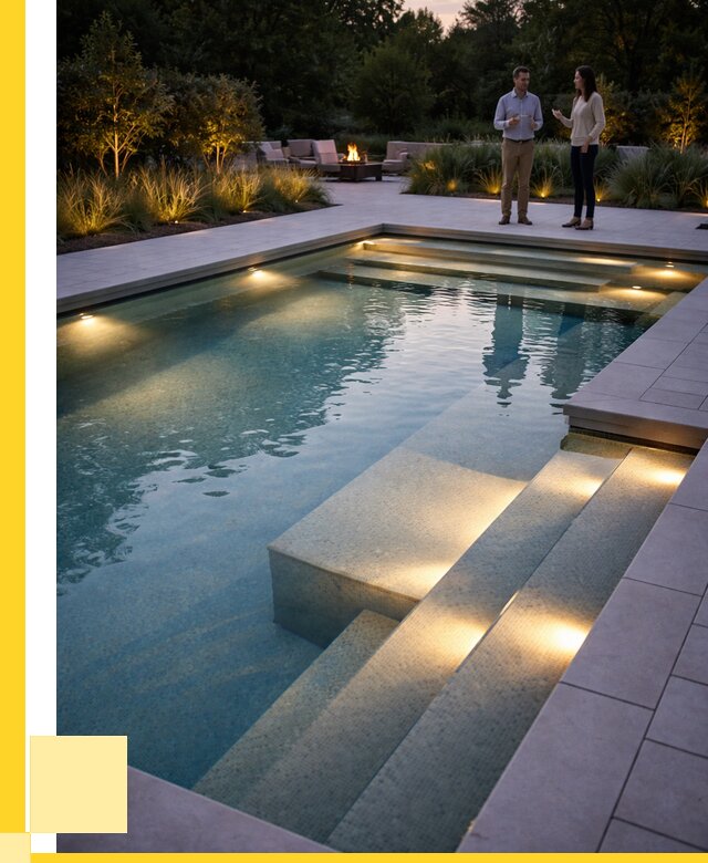 Освещение бассейнов в Павловском Посаде под ключ от 25405 р. | ЭриданПвл