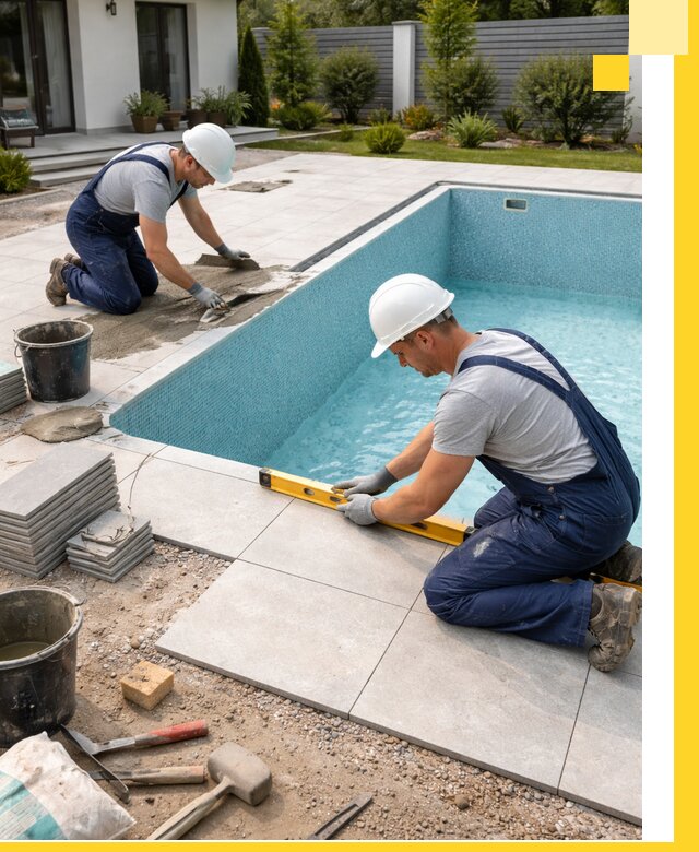 Строительство и монтаж плавательных бассейнов под ключ в Павловском Посаде