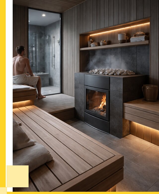 Проект сауны в частном доме в Павловском Посаде от 35567 р. | ЭриданПвл