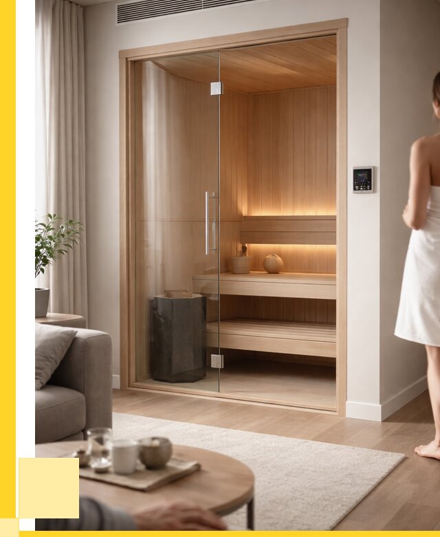 Сауна в квартире под ключ в Павловском Посаде от 121944 р. ЭриданПвл