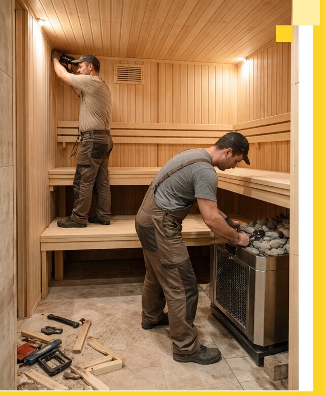 Купить сауну под ключ в Павловском Посаде с монтажом и гарантией