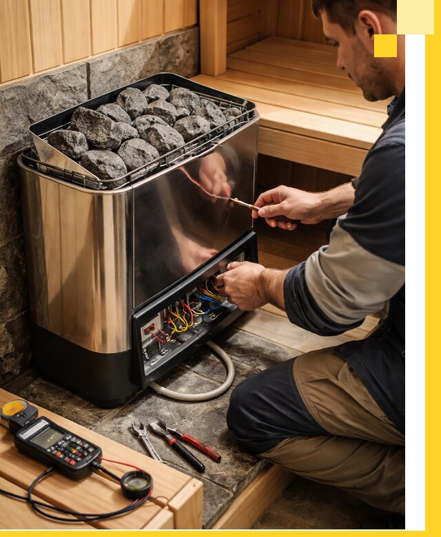 Продажа и установка электрокаменок для саун в Павловском Посаде