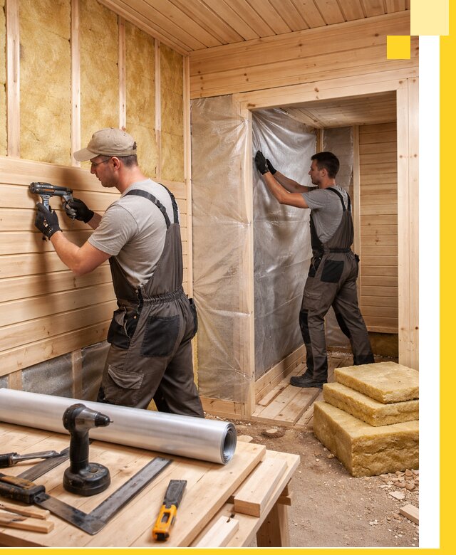 Бани под ключ в Павловском Посаде с проектом и полным монтажом