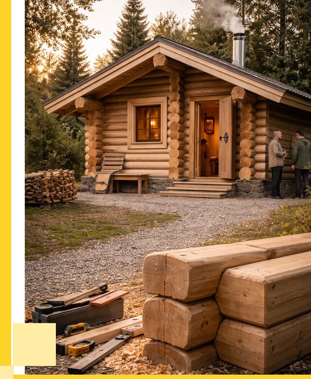 Строительство бань и комплексов в Павловском Посаде от 457290 р.| ЭриданПвл