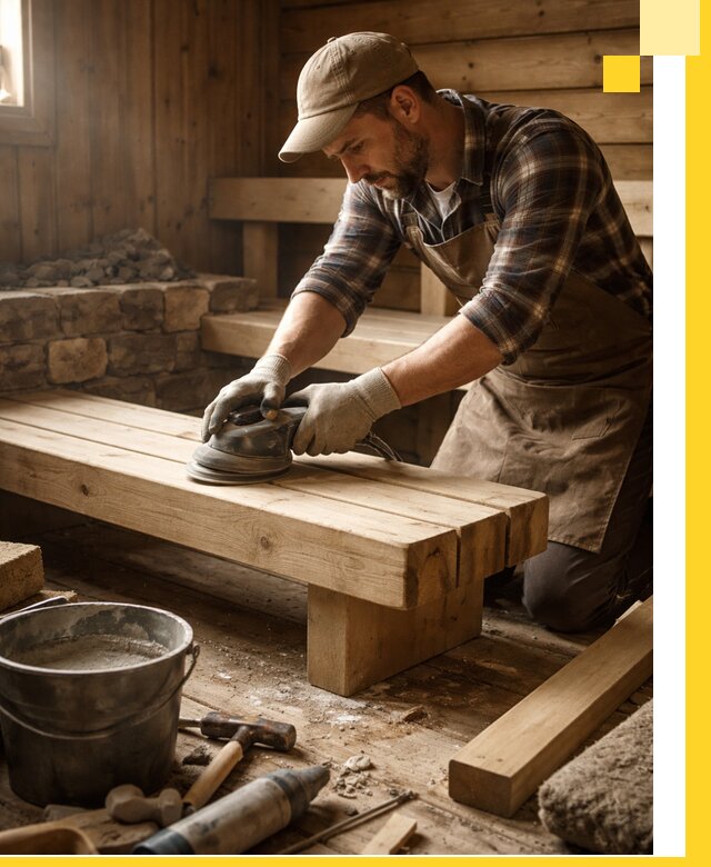 Ремонт бань под ключ в Павловском Посаде с гарантией качества и сроков