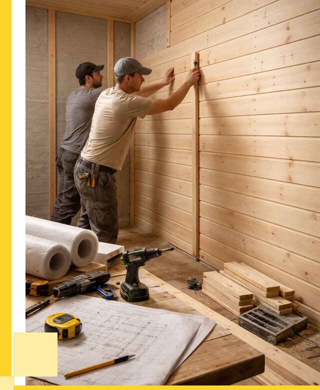 Обшивка бани вагонкой в Павловском Посаде от 1219 р., ЭриданПвл