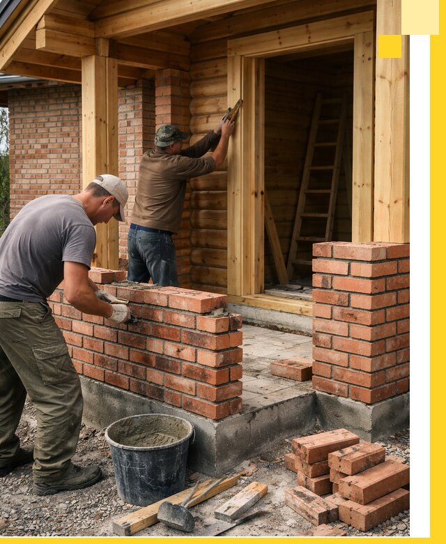 Строительство кирпичных бань под ключ в Павловском Посаде с гарантией качества