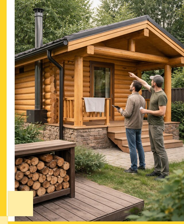 Бани для дачи под ключ в Павловском Посаде от 254050 р. | ЭриданПвл