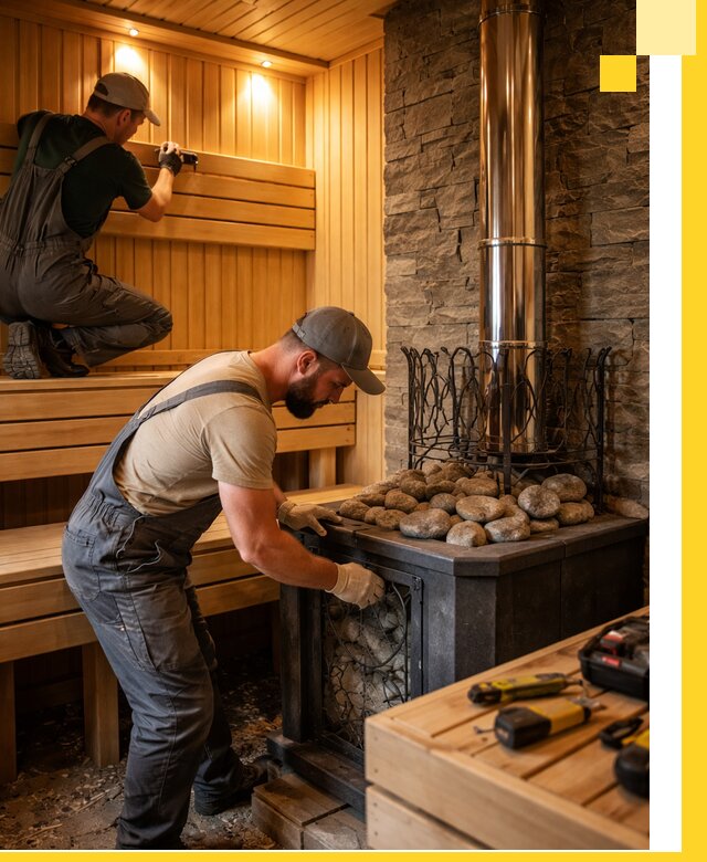 Комплексный дизайн бань, саун и зон отдыха в Павловском Посаде