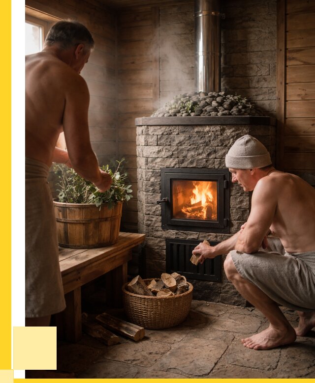 Банные печи под ключ в Павловском Посаде от 45729 р. | ЭриданПвл кирпичная