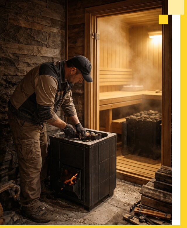 Строительство бани с сауной под ключ в Павловском Посаде от проекта до сдачи