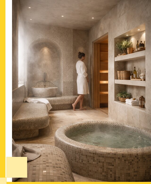 Строительство бани с хамамом в Павловском Посаде от 762150 р. | ЭриданПвл